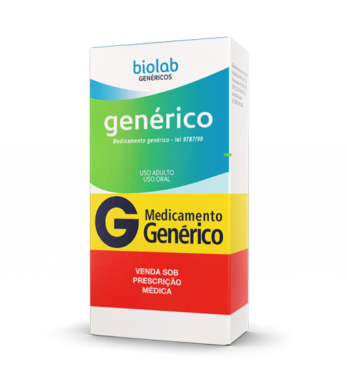 Caixa de remédio biolab genérico