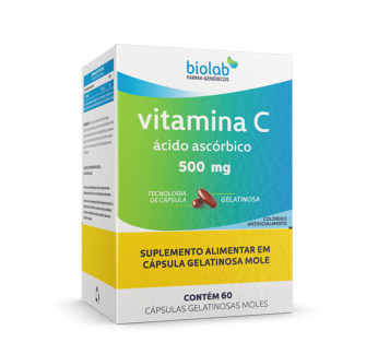 Embalagem Vitamina C Biolab Farmagenéricos
