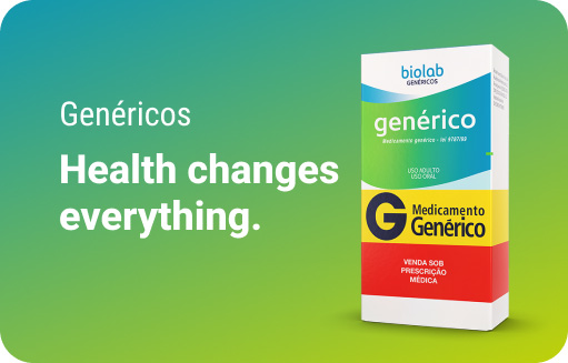 Generic biolab product box and the writing Health changes everything.