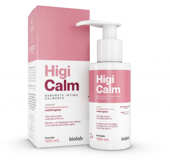 Higicalm 100mL - Sabonete Íntimo Calmante da Biolab