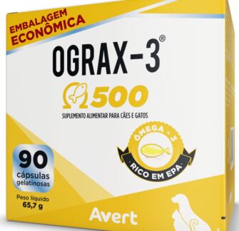 Package Ograx-3 500mg with 90 capsules